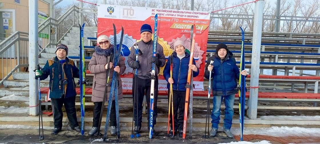 В рамках Комплекса ВФСК ГТО норматив: «бег на лыжах»  приняли участие люди с ограниченными возможностями..